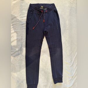 TUMBLE ‘N DRY Boys Size 9/10 Navy Drawstring Sweatpants Joggers